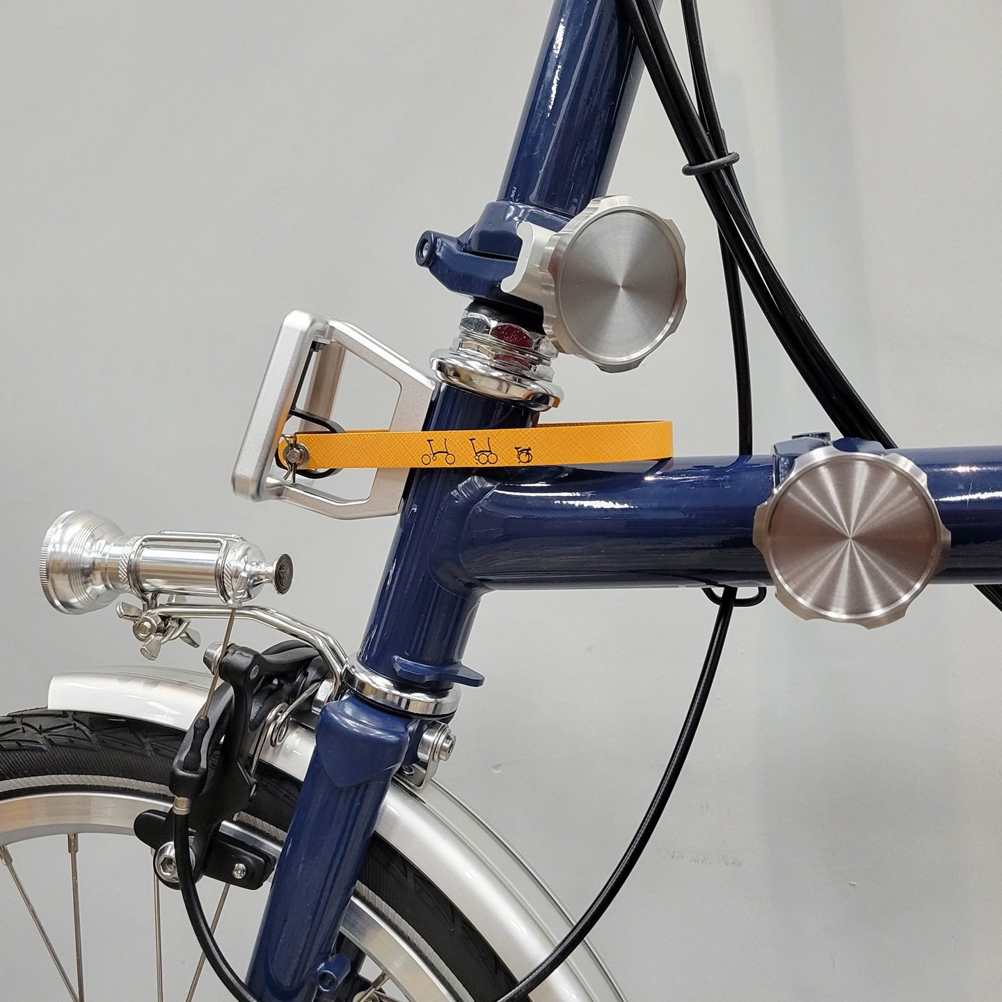 适用brompton小布折叠自行车配件