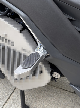 适用升仕150x后座两侧脚蹬加长胶垫加宽脚踏套踩脚搁脚改装配件