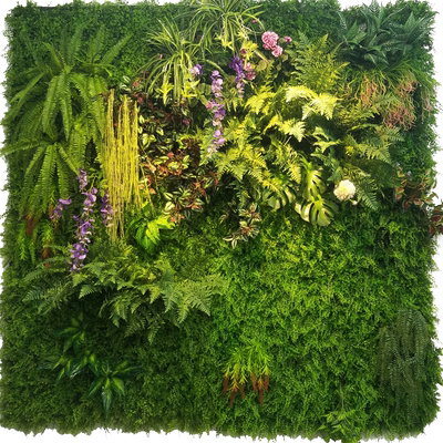 仿真植物背景墙装饰阳台绿化
