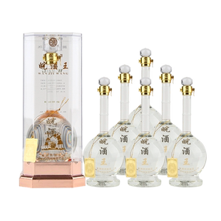 【酒厂自营】百年皖酒王一帆风顺42度500mL*6瓶浓香白酒纯粮原浆