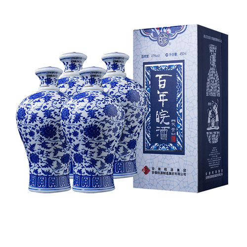 皖天青41度瓶白酒纯粮浓香原浆