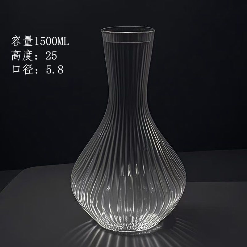 红酒醒酒器2026新款水晶带把加厚醒酒器家用套装玻璃葡萄酒个性创