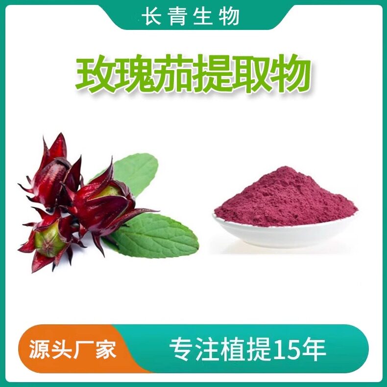玫瑰茄提取物 30:1洛神花提取物粉 玫瑰茄花青素 提取物 源头工厂