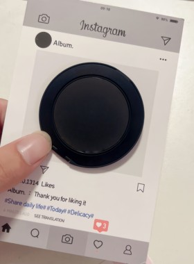 解压哒哒声马克龙旋转手机支架