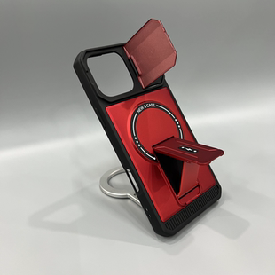 翻盖镜头支架适用17苹果15promax磁吸手机壳iphone14Pro保护套13男1带挂绳plus女高级外壳16无线充电机甲防摔