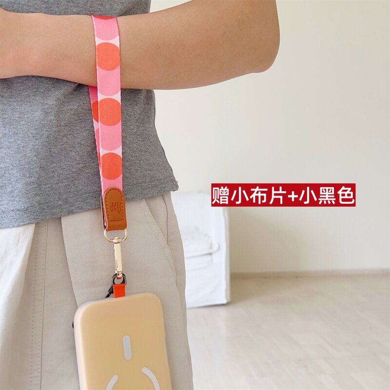 手机通用手机挂绳宽带刺绣手腕绳