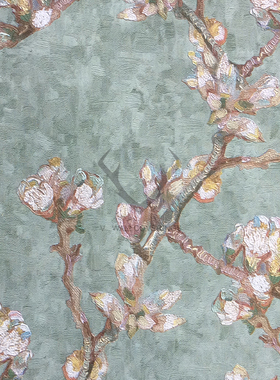 荷兰进口BN梵高美式墙纸壁纸220010 220011 220012 220013 220014