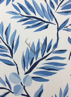 美国纯进口WQ树枝电视沙发背景墙壁纸 BL70700 70702 70708 70712