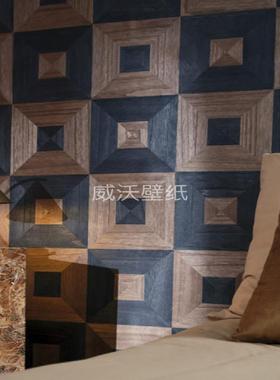 OMEXCO 比利时进口 Imperialis木皮拼接墙纸壁纸IM41 IM42 IM43