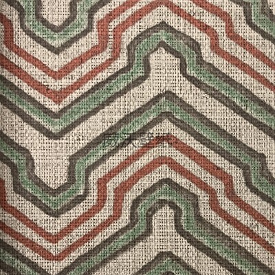 ARTE比利时进口 GITANE 几何深压纹PVC背景墙纸49550 49551 49552