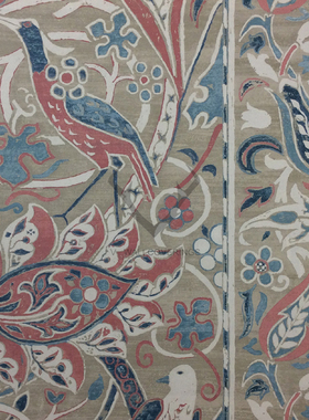 英国原装进口Morris&Co莫里斯电视沙发背景墙纸壁纸216446 216447