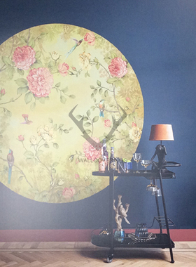 荷兰BN 新中式花鸟墙纸壁画 200460 200461 200462 200463 200464