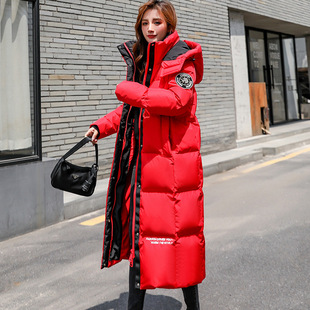 零下30—40度东北羽绒服女加长款防寒服超厚雪乡哈尔滨旅游装备冬