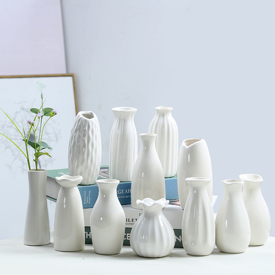 陶瓷粗陶简约迷你绿植小花瓶