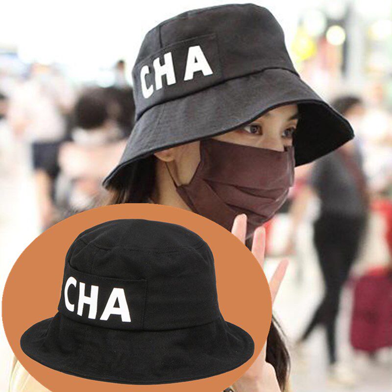 .乘风破浪的姐姐黄圣依同款帽子CHA字母渔夫帽女日系韩版百搭盆帽在类目 服饰配件/皮带/帽子/围巾, 帽子中 - 来自Buy2taobao.com提供专业的淘宝代购服务