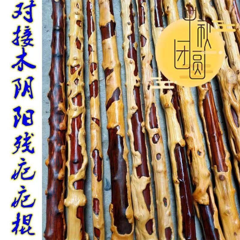 檬子木棍对节木阴阳残疤棍檬子木降龙木户外登山住行手杖健身把玩