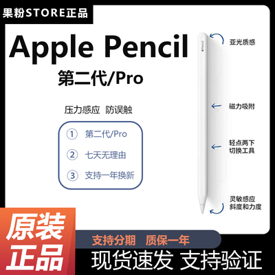 苹果原装pencil二代手写笔