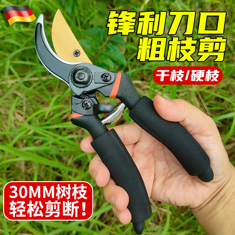 剪枝剪刀园林花卉修剪果树枝粗支大园艺剪子工具神器省力强力专用