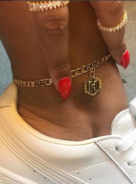 Ankle Bracelet for Women Bulk Gold Initial Stainless Steel