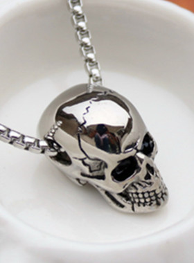 Punk Skull Necklace Pendant For Men Male Gothic  Jewelry