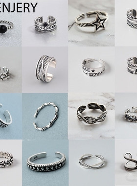 2023 New Vintage Handmade 925 Sterling Silver Rings For Men