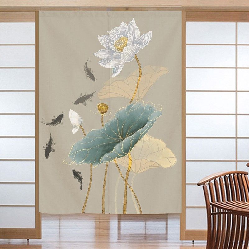 中式廚房遮擋簾門簾隔斷玄關廁所臥室中國風布簾裝飾家用布藝挂簾在類目 居家布藝, 窗簾門簾及配件, 門簾中 - 來自Buy2taobao.com提供專業的淘寶代購服務