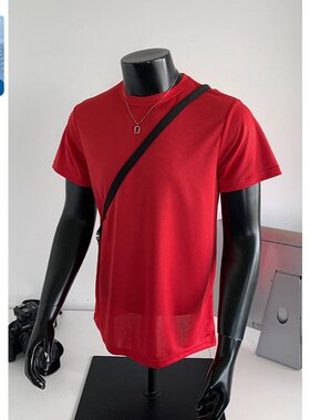 备货10W件2026夏季新款吸湿运动宽松T恤特P9.5建议零售价38