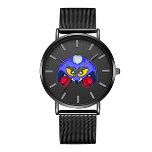 铁甲小宝卡布达宝鲨鱼辣椒手表机械表考试石英表防水中高学生腕表