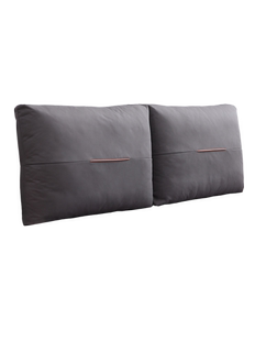 卧室榻榻米无固定墙大靠背布科技双人床头靠垫软包免洗可接靠直