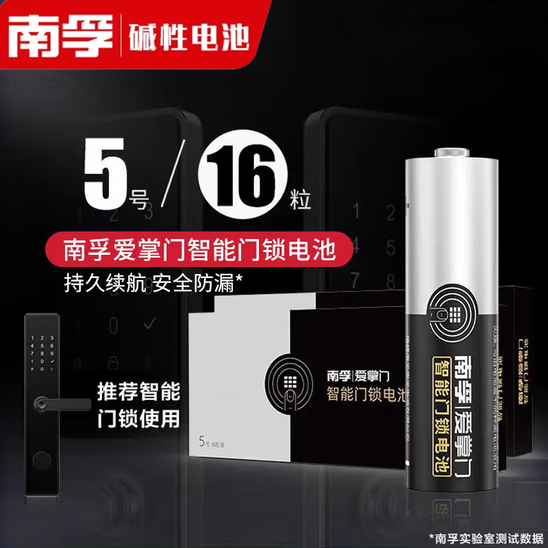 南孚密码指纹锁专用电池