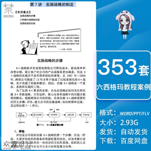 精益六西格玛质量管理培训PPT资料minitab及6Sigma改善案例与教程