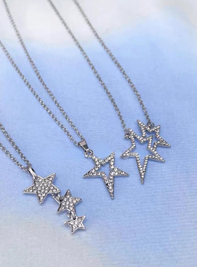 1 PC Vintage Y2k Jewelry Sweet Cool Girls Star Shiny