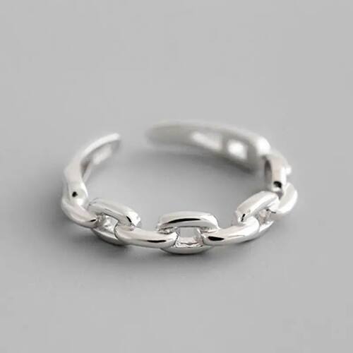 New Fashion Simple Personality Chain Shaped Sterling Silver