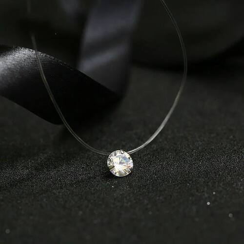 Female New Heart Star Necklace Meteorite Pendant