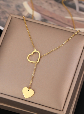 Long Pendant Heart-Shaped Necklaces Pendants For Women