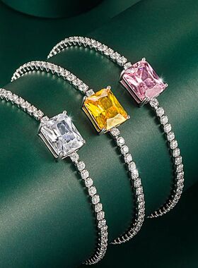 Nice Moissanite Tennis Bracelets for Women Wedding