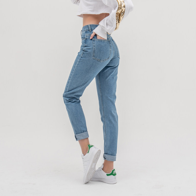 luckinyoyo jean woman mom jeans pants boyfriend jeans for w|ruв категории Женская одежда, джинсы - от Buy2taobao.com для оказания профессиональной услуги покупки агента Taobao