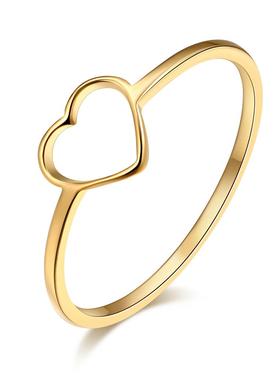 Stainless Steel Luckyoverflow Best Friend New Fashion Gold