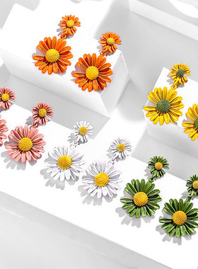 European and American Age-reducing Stud Earrings Female