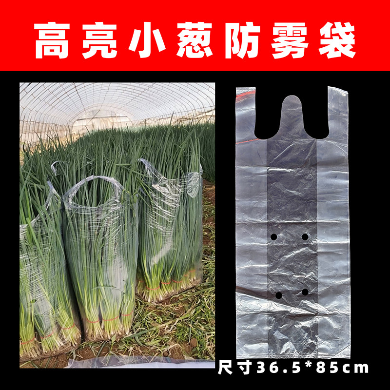 小葱专用袋蔬菜防雾袋高压亮白打礼品袋/塑料袋