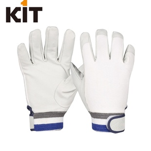 劳保真猪皮革防护手套工具短款弹力半皮工业操作司机手套灵活贴手