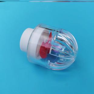 鱼缸出水口缓流器过滤旋转改装缓流器分散水流旋风缓流口无动力