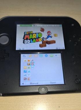 2ds掌上游戏机美版黑色装满游戏双屏掌机