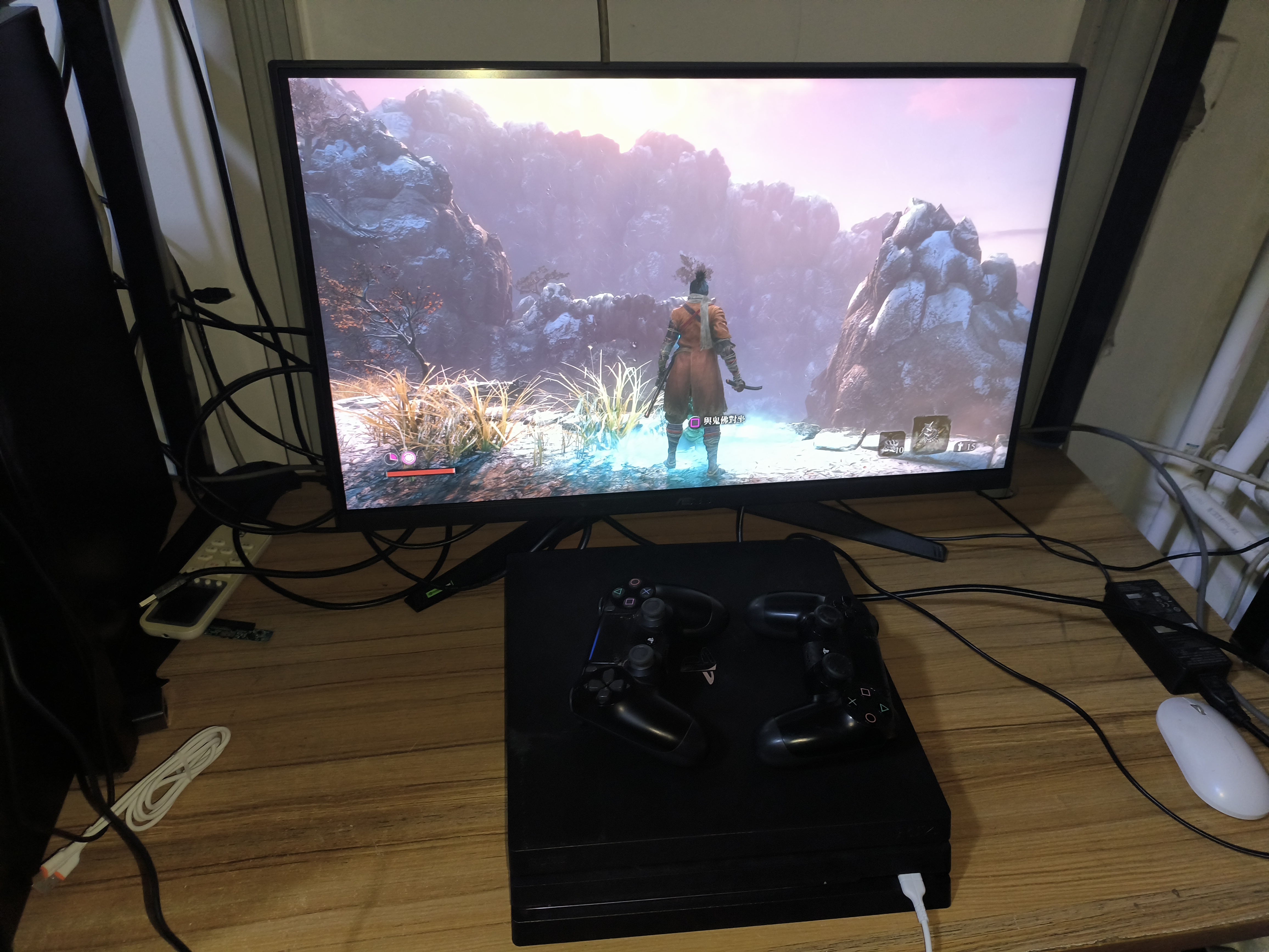 ps4pro折腾版游戏机9.0软破无光驱装满游戏