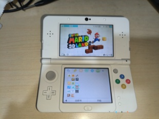 新小三new 3ds掌上游戏机白色日版对码