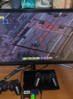 ps2游戏机9万型号双手柄怀旧童年