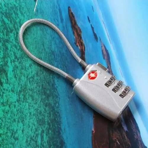 TSA认证密码锁 海关锁 防盗锁 挂锁 箱包锁 旅行密码锁通用健身柜
