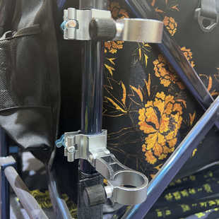 瑞之源战车伞架一对折叠战车通用伞架钓椅伞架铝合金钓鱼拉车伞架