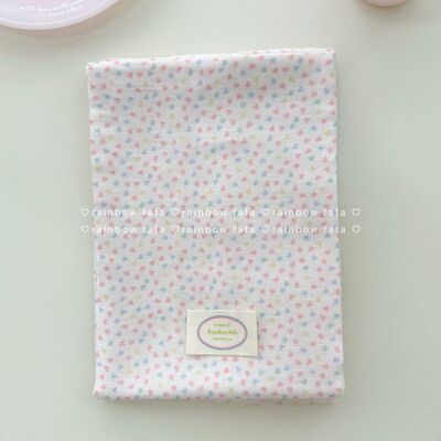 fafa｜星雾糖心 纯棉双重棉纱 diy衣服发圈杯垫娃衣书衣手作布料