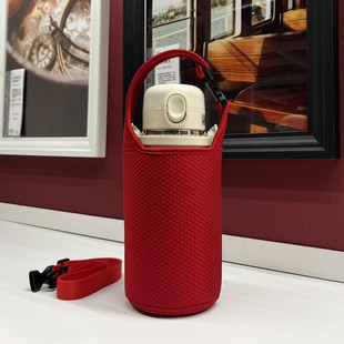 保温杯杯套GERM850ml水壶套杯子套杯男女士学生长背带防摔套